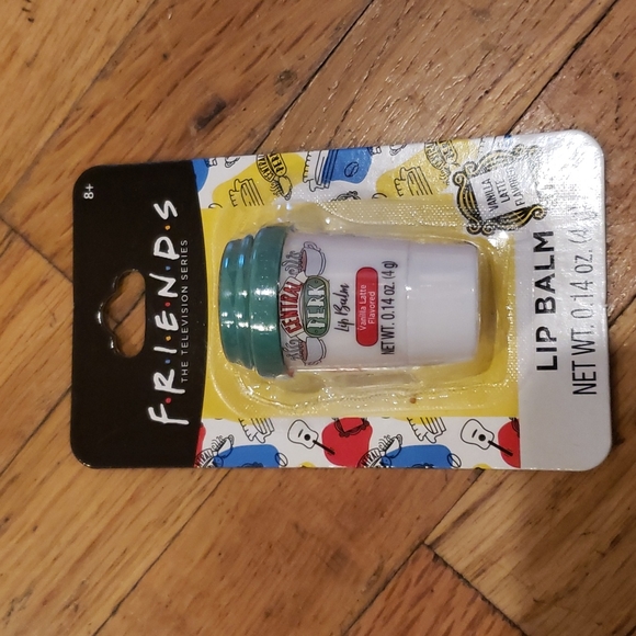 FRIENDS Coffee Themed Lip Balms, 0.14-oz. NEW Vanilla Latte Flavored - Picture 3 of 6